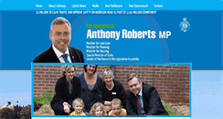 Desktop Screenshot of anthonyrobertsmp.com.au